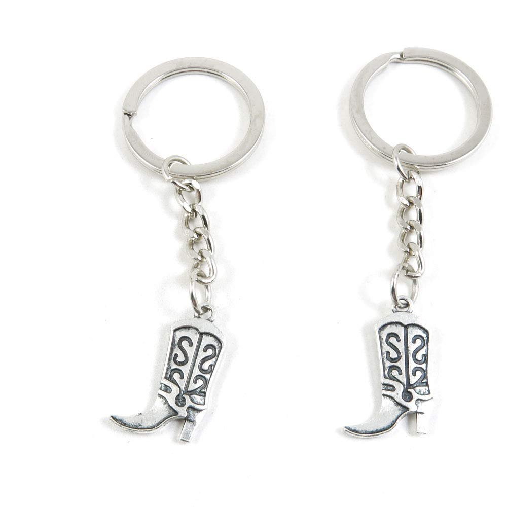 1 Item Metal Keychain Keyring Key Tags Chains Rings Jewelry Bag Charms U0ZL7 Womens Boot
