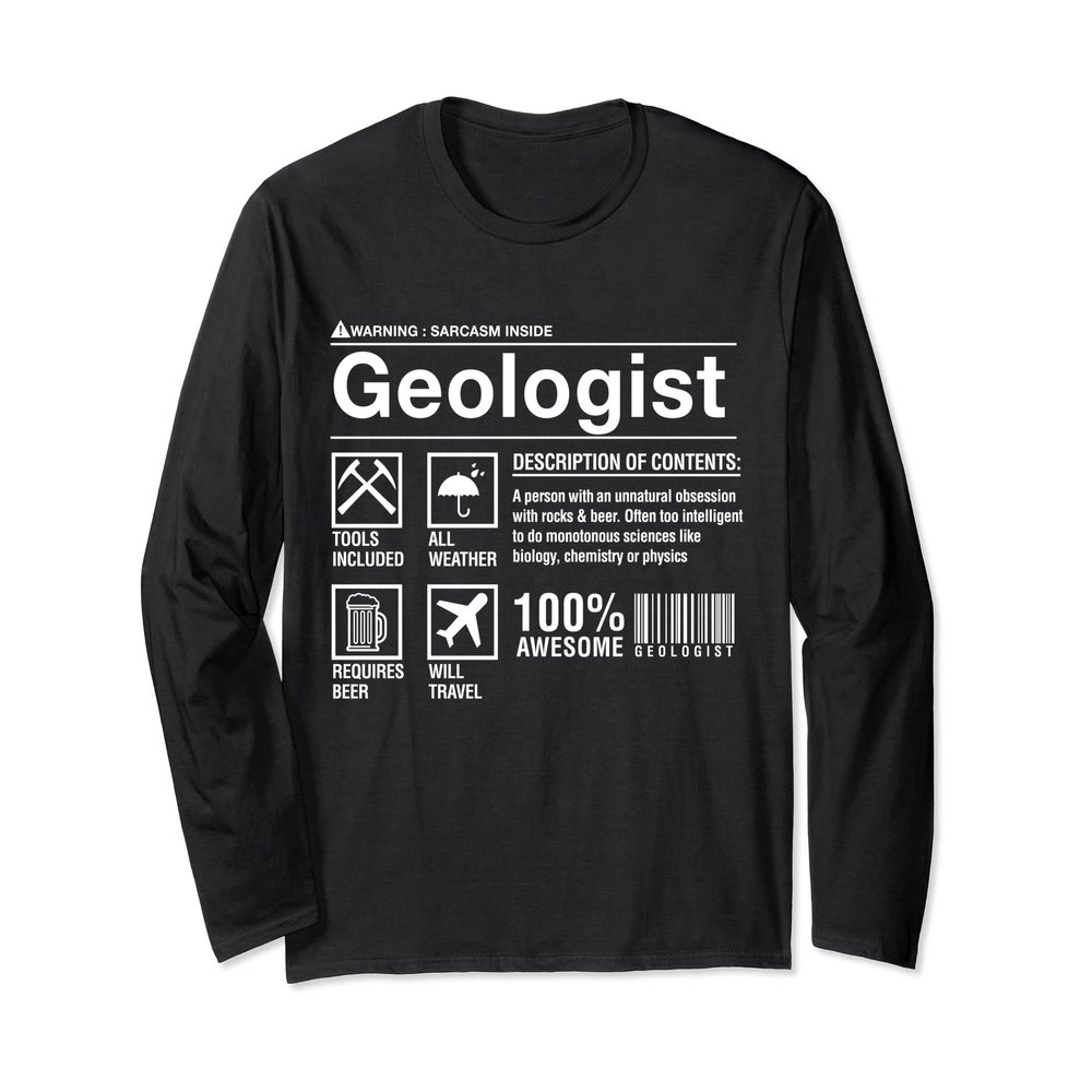 Geologist composition, funny t-shirt for geology student