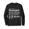 Geologist composition, funny t-shirt for geology student view 1