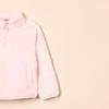 Amazon Essentials Toddler Girls' Long Sleeve Sherpa Fleece Quarter-Zip Jacket, Midweight, Light Pink, 4T view 2