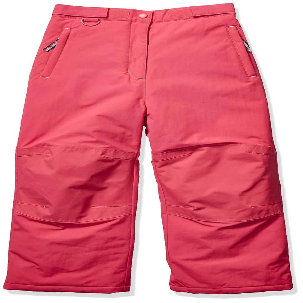 Amazon Essentials Girls' Water-Resistant Ski & Snow Pants, Raspberry Red, Medium