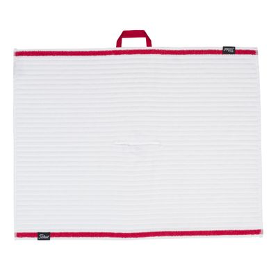 Titleist Tour Staff Golf Towel, White, 20 x 40-Inch (Prior Season)