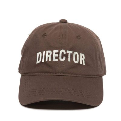 DSGN By DNA Film Movie Director Baseball Cap Embroidered Cotton Adjustable Dad Hat Brown