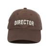 DSGN By DNA Film Movie Director Baseball Cap Embroidered Cotton Adjustable Dad Hat Brown view 1