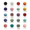 Gorilla Glass Color Front Double Flared Plug  Price Per 1 - Denim - 2mm ~ 12g view 2
