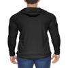 baleaf Men's UV SPF Hoodie Shirt UPF 50+ Sun Protection Long Sleeve T-Shirts Rash Guard Fishing Swimming Lightweight Black S view 2