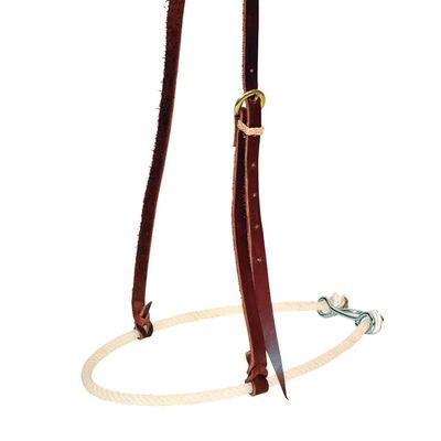 Wildfire Cowboy Tack 3/8in Plain Single Rope Noseband
