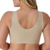 Bali Comfort Revolution Wireless T-Shirt Bra, Wireless Full-Coverage Bra, Pullover Wirefree T-Shirt Bra, Nude, XX-Large view 3