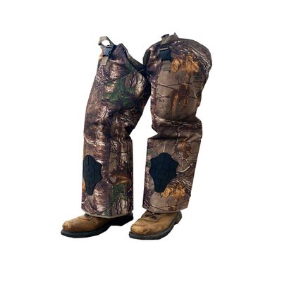 FORESTER Real Tree Snake Chaps - Hunting Guard Gear Realtree Chaps Camo Full Protection Snake Gaiters for Hiking Camouflage Chaps for Men Women Ankle Thigh Leg Guards for Bites Thorn Brush Womens Mens