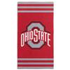 Northwest NCAA Ohio State Buckeyes Unisex-Adult Beach Towel, 30" x 60", Stripes view 1