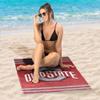 Northwest NCAA Ohio State Buckeyes Unisex-Adult Beach Towel, 30" x 60", Stripes view 2
