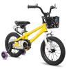 JOYSTAR Pluto 12 Inch Kids BikeToddlers Bike with Training Wheels for Boys Girls Kids' Bicycle for Age 2-4 Years Yellow view 1