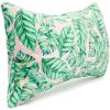 Blue Panda Blow Up Pool Pillow - 17 x 10 in - Tropical Leaves Pattern - Inflatable Pillow for Pools view 2