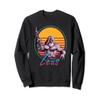 Retro 80s Zeus Sweatshirt - Synthwave Greek Mythology view 1