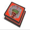 YouTheFan NCAA Texas Tech Red Raiders 3D StadiumView Coasters - Jones AT&T Stadium 4" x 4" view 1