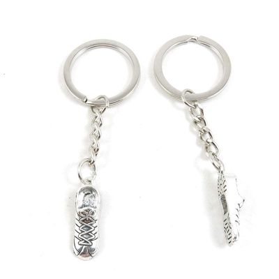 1 Item Metal Keychain Keyring Key Tags Chains Rings Jewelry Bag Charms K1UI8 Sports Shoes Sneakers
