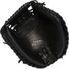 worldpegasus WGJGD82 Jr. Soft Grub Grand Devil WGJGD82 Black/Black LH Right Throwing view 1