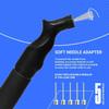 SPORTBIT Ball Pump for Sports Balls - Push & Pull Inflating System - Hand Pump for All Exercise Balls - Volleyball Pump, Basketball Inflator, Football & Soccer Ball Air Pump - Goes with 5 Needles Set view 2
