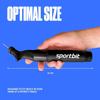 SPORTBIT Ball Pump for Sports Balls - Push & Pull Inflating System - Hand Pump for All Exercise Balls - Volleyball Pump, Basketball Inflator, Football & Soccer Ball Air Pump - Goes with 5 Needles Set view 4