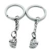 1 Item Metal Keychain Keyring Key Tags Chains Rings Jewelry Bag Charms P4DV1 Cartoon Dragon view 1