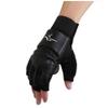 Baselay Taekwondo Gloves, WTF Approved Muay Thai Sandbag Boxing Training Punching Bag Half Mitts Sparring Martial Arts Karate Fighting Half Finger Glove for Men Women Kids (Black, Large) view 2
