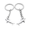 1 Item Metal Keychain Keyring Key Tags Chains Rings Jewelry Bag Charms LG9X2 Shark view 1