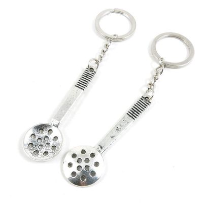 20 Items Metal Keychain Keyring Key Tags Chains Rings Jewelry Bag Charms L0EW1 Colander