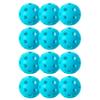 Franklin Sports X-26 Pickleballs - Indoor - 12 Pack - USAPA Approved - Blue view 1
