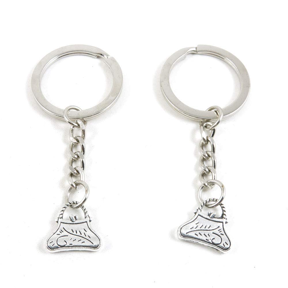 1 Item Metal Keychain Keyring Key Tags Chains Rings Jewelry Bag Charms Z3FJ2 Shoulder Bag Handbag Purse