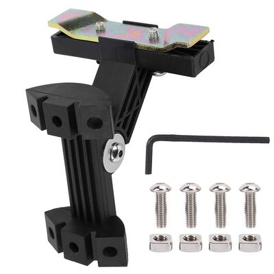 Bottle Cage, Holder Adapter Aluminium Alloy Rack for Back Seat Saddle -Black Riding and Storage Supplies
