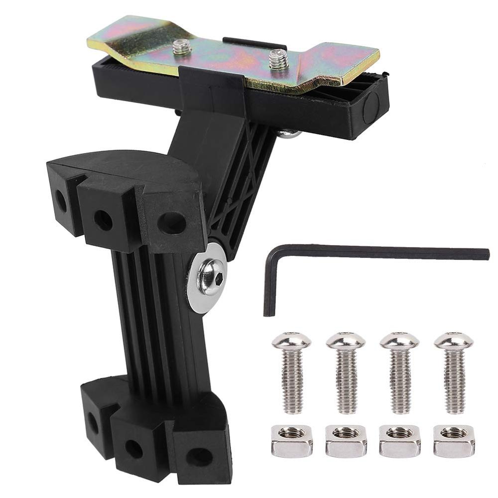 Bottle Cage, Holder Adapter Aluminium Alloy Rack for Back Seat Saddle -Black Riding and Storage Supplies