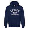 AH20 - Xavier Musketeers Athletic Arch HOODIE - Small - Navy view 1