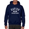 AH20 - Xavier Musketeers Athletic Arch HOODIE - Small - Navy view 4
