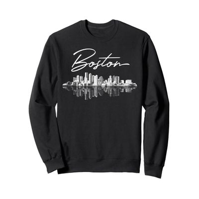Boston MA Skyline Sweatshirt for Women & Men Sweatshirt