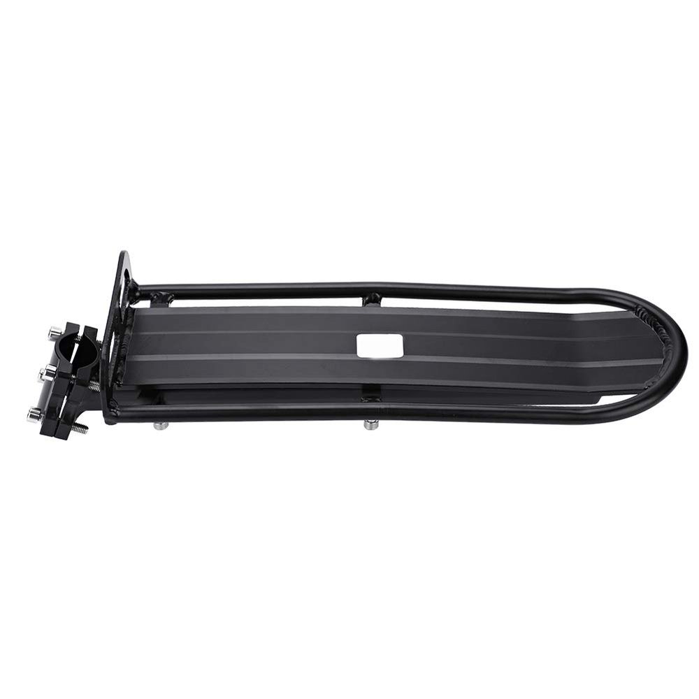 Rear Bike Rack, Cargo Rear Rack Luggage Touring Carrier Shelf Bike Footstock 10KG Capacity Riding Shelves and Storage Supplies