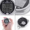 LAOPAO Stopwatch Metal Stopwatch Timer with Backlit 1/100th Second Precision 2 Lap Memory Digital Stop Watch for Coaches view 4