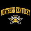 AH03 - Northern Kentucky Norse Arch Logo HOODIE - Large - Black view 3