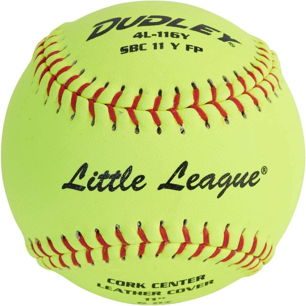 DUDLEY 11" SBC 11 Little League Leather Softball (Dozen)