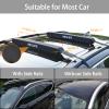WONITAGO Soft Roof Rack Pads with Single Wrap-Rax Straps and Storage Bag, Universal Car Roof Rack for Surfboard, Kayak, SUP Paddleboard, Canoe, 28" (Pair) view 2