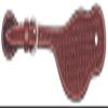 Wildfire Cowboy Tack Buckaroo Spur Straps Youth Rose view 1