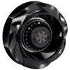 EBM-PAPST R2E250-AL05-16 Blowers AC BKWD-CURVD MOTRZD Impeller RD252mm 230VAC 60Hz 1.3A 295W 3000RPM 980CFM BB, 3 Wire Leads with Splice Terminals, Capacitor, TOP view 1