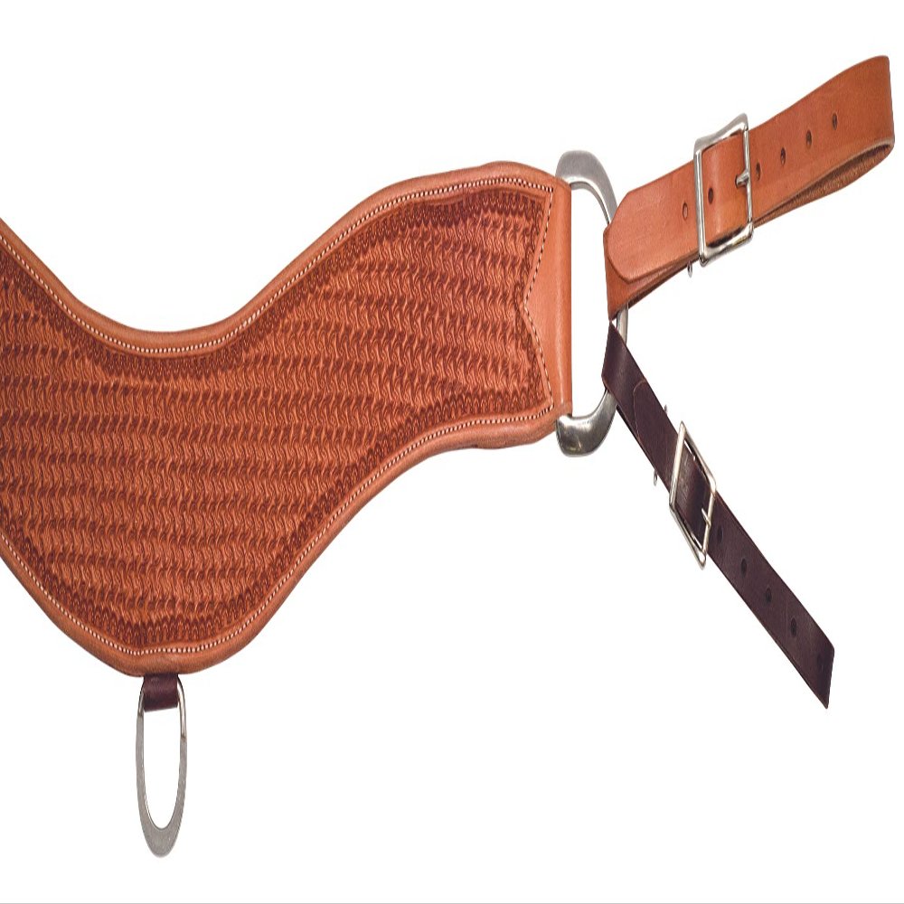Partrade Cowboy Tack 3 1/2in Stamp Trip Breast Collar