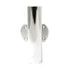 Tigress 8 1/2" Straight Side Mount Transom or Console Rod Holder - Anodized Aluminum, Secure 4-Hole Mount view 1