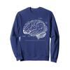 Vintage Human Brain Anatomy Sweatshirt view 1