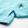 Amazon Essentials Girls' Long Sleeve Sherpa Fleece Quarter-Zip Jacket, Midweight, Aqua Blue, X-Small view 3