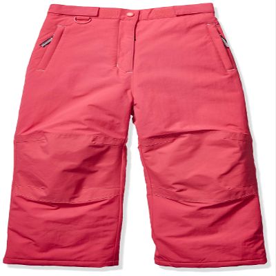 Amazon Essentials Girls' Water-Resistant Ski & Snow Pants, Raspberry Red, X-Small