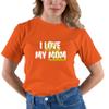 Go All Out XXXXX-Large Orange Adult I Love It When My Mom Lets Me Play Video Games T-Shirt view 2