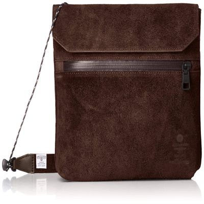 Assob 091750 Water Proof SUEDE SACOCHE CHOCO Waterproof Suede Leather