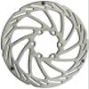 BBB Cycling Unisex's PowerStop BBS-111 Cycling Disc 140mm 6 Bolts Stainless Steel Bicycle Brake Rotor with Wear-Out Indicator for Road Mountain E-Bikes MTB, Silver view 1