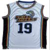 #19 Brick Layers 1996 MTV Rock N Jock Basketball Jersey White (White, XX-Large) view 1